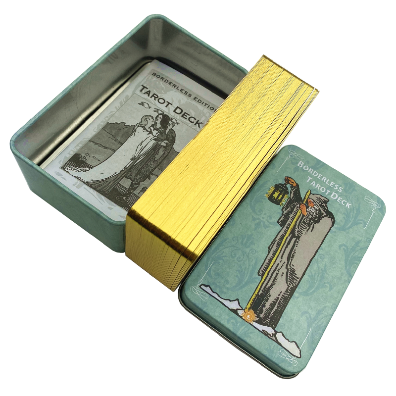 Board Game Organization - Metal Box Gilded Borderless Edition Rider