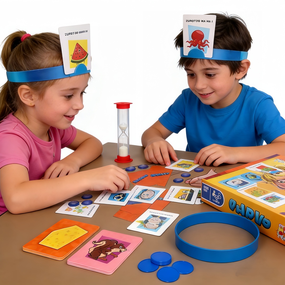 Board Game Who Is It - Guess Who I Am Game, Family
