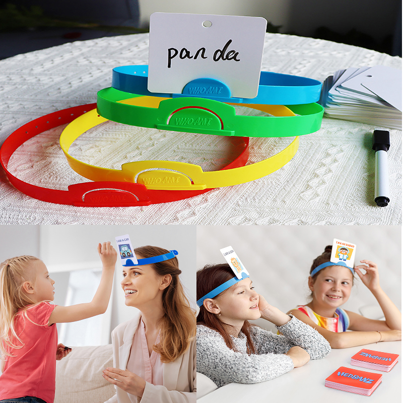Board Game Quoridor - Headband Game Fun Guessing Game Who