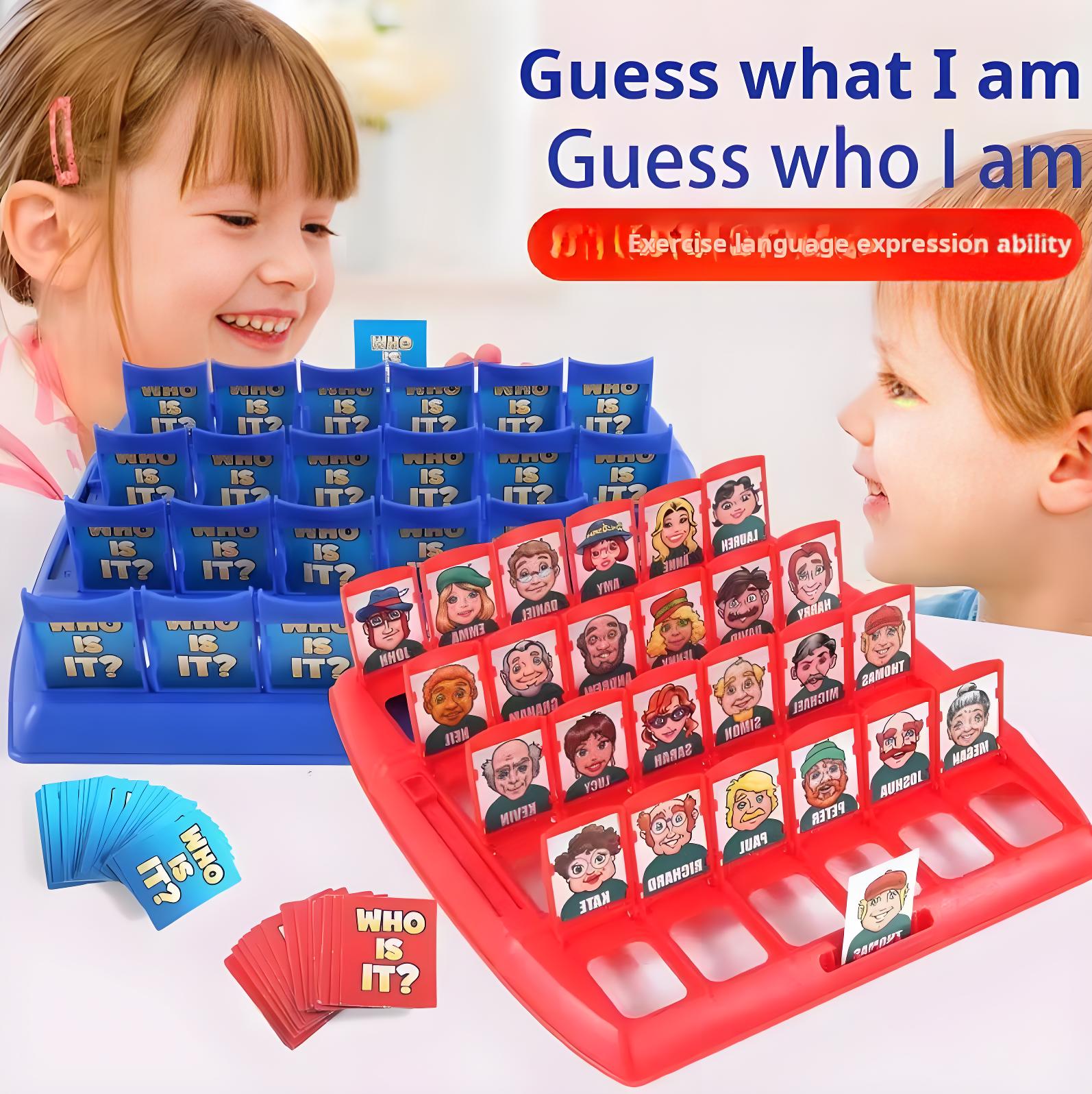 Board Game Who Is It - Guess Who Board Game Classic 2-Player