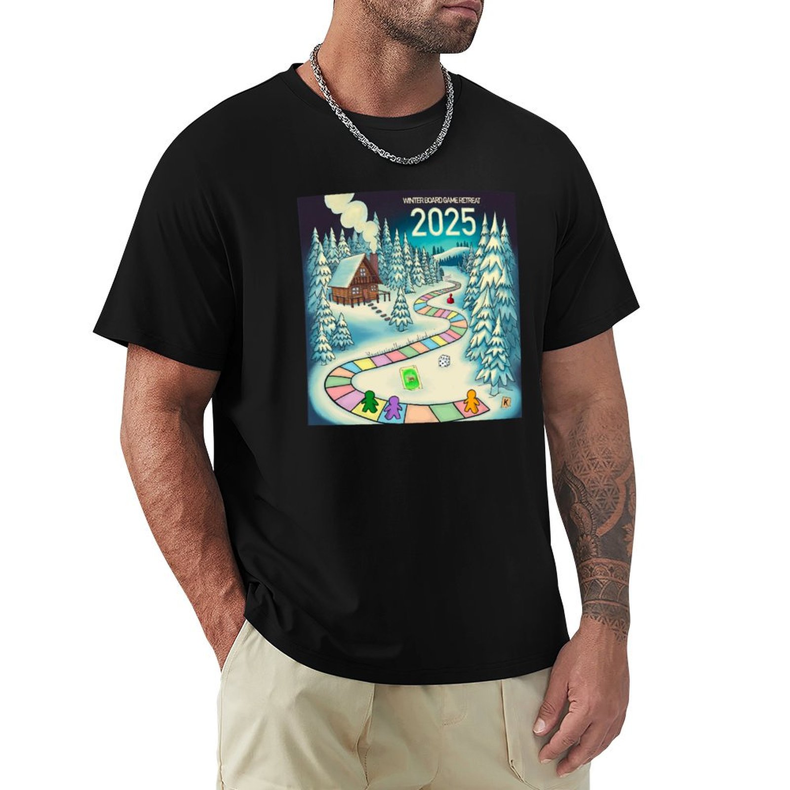 Board Game Quick - Winter Board Game Retreat 2025 T-Shirt
