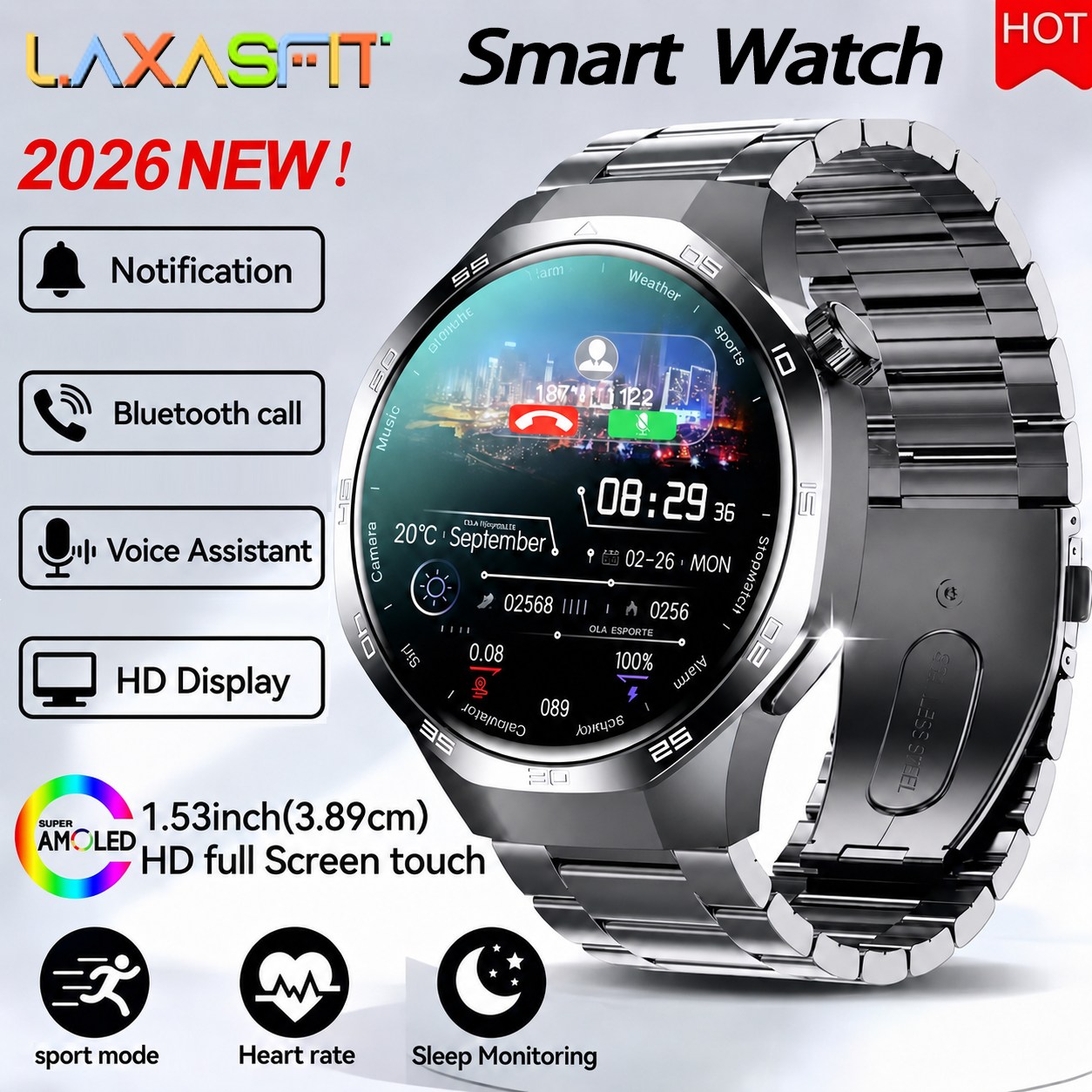 LAXASFIT Smart Watch 1.52