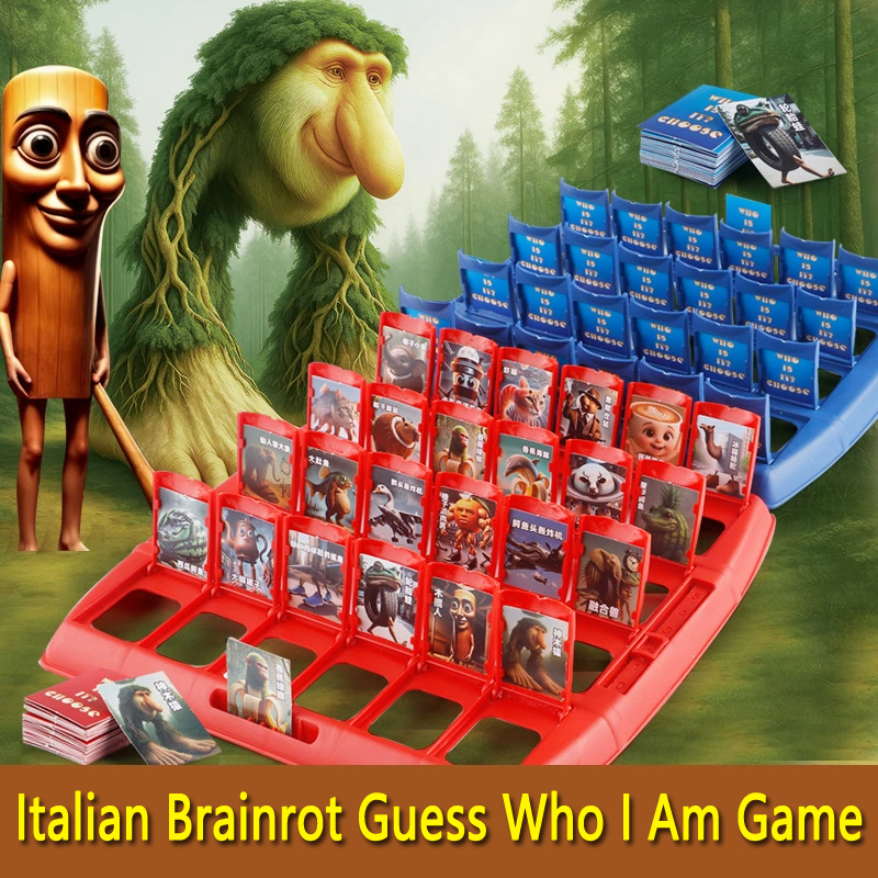 Guess Who I Am Puzzle Game Ita - Board Game Who Is It recension och pris