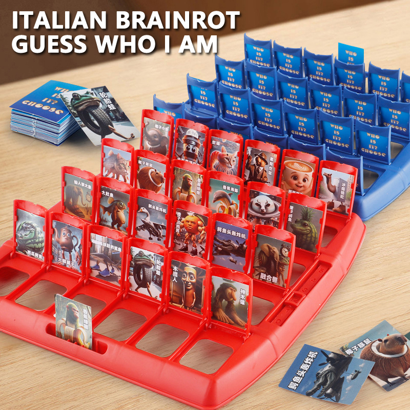Guess Who I Am Puzzle Game Ita - Board Game Who Is It recension och pris