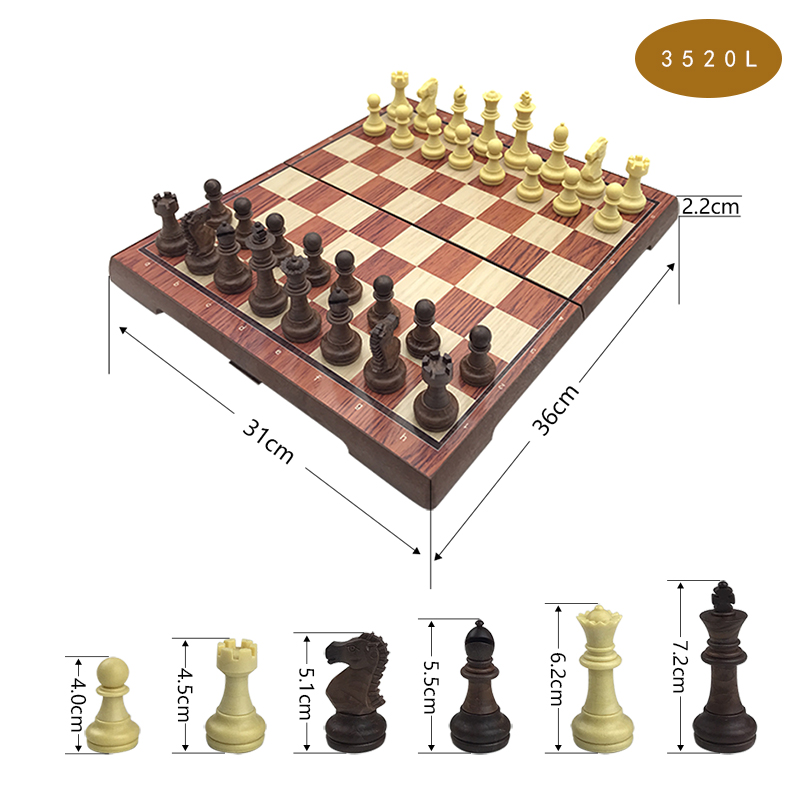 High-grade Chess Plastic Folde - Board Game Yearbook recension och pris