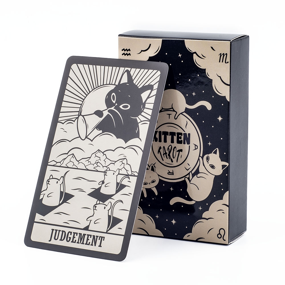 Kitten Tarot Deck 78Pcs Cute B - Board Game Oracle recension och pris