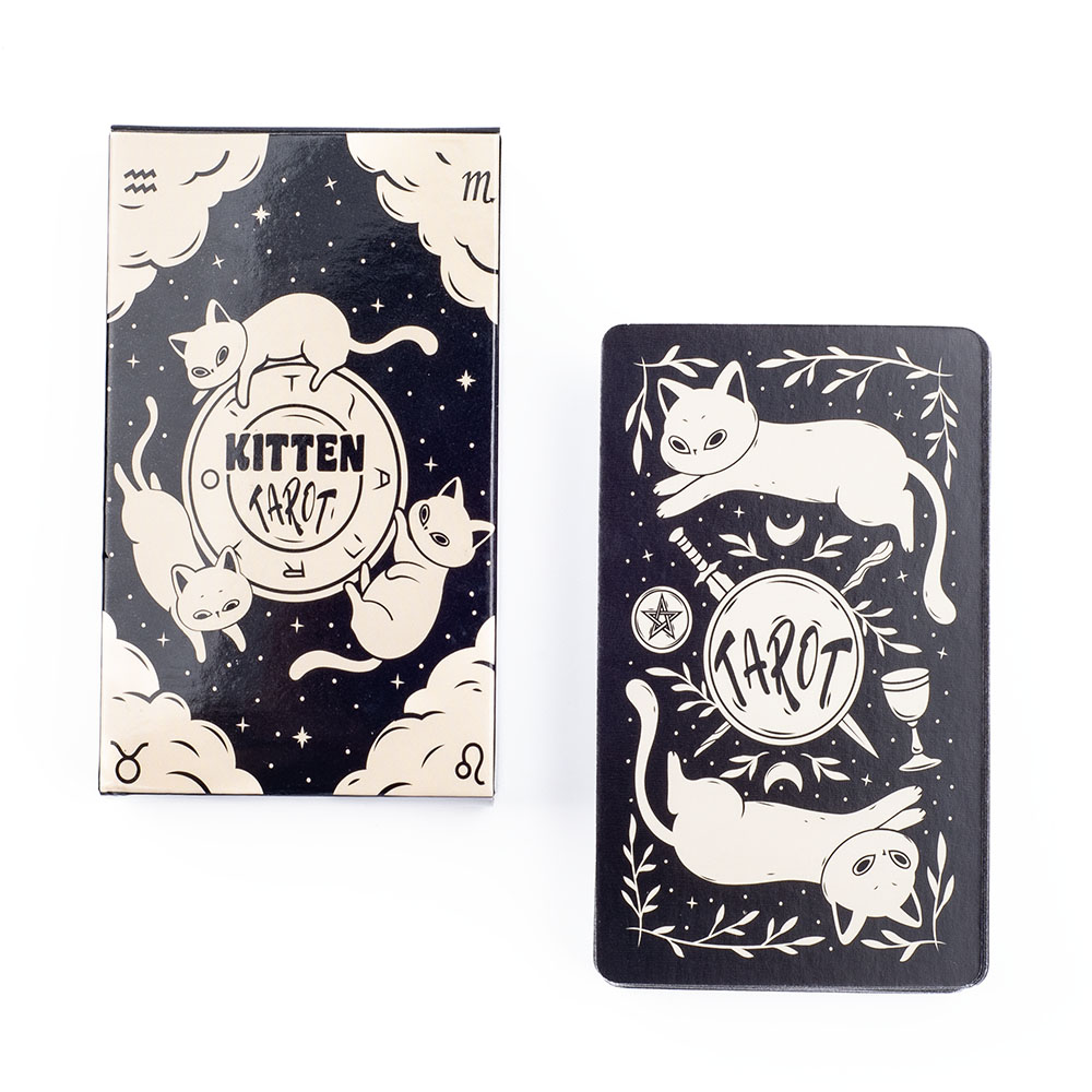 Kitten Tarot Deck 78Pcs Cute B - Board Game Oracle recension och pris