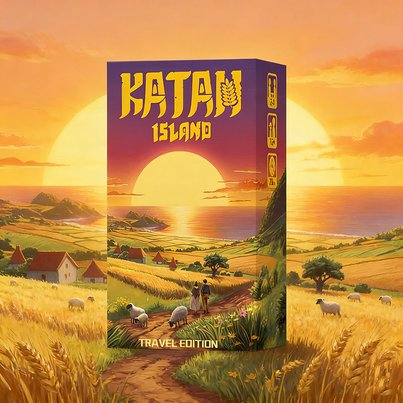 Portable  Box Edition Tabletop - Board Game Catan recension och pris