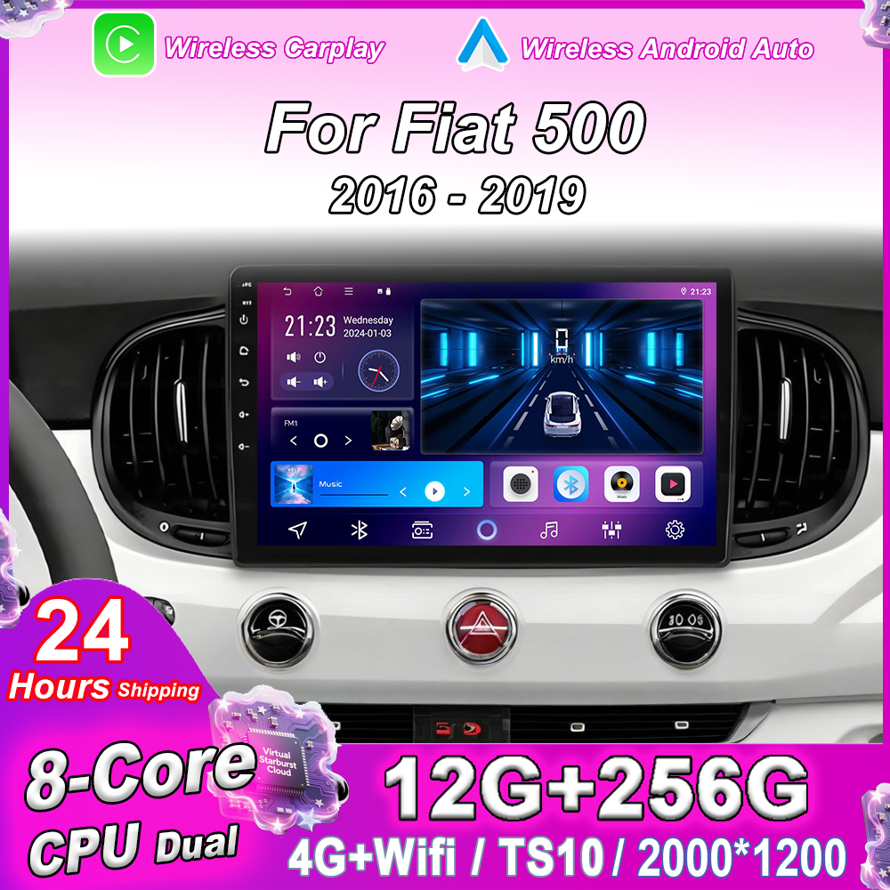 Android For Fiat 500 2016-2019 - Board Game For 2 Players recension och pris