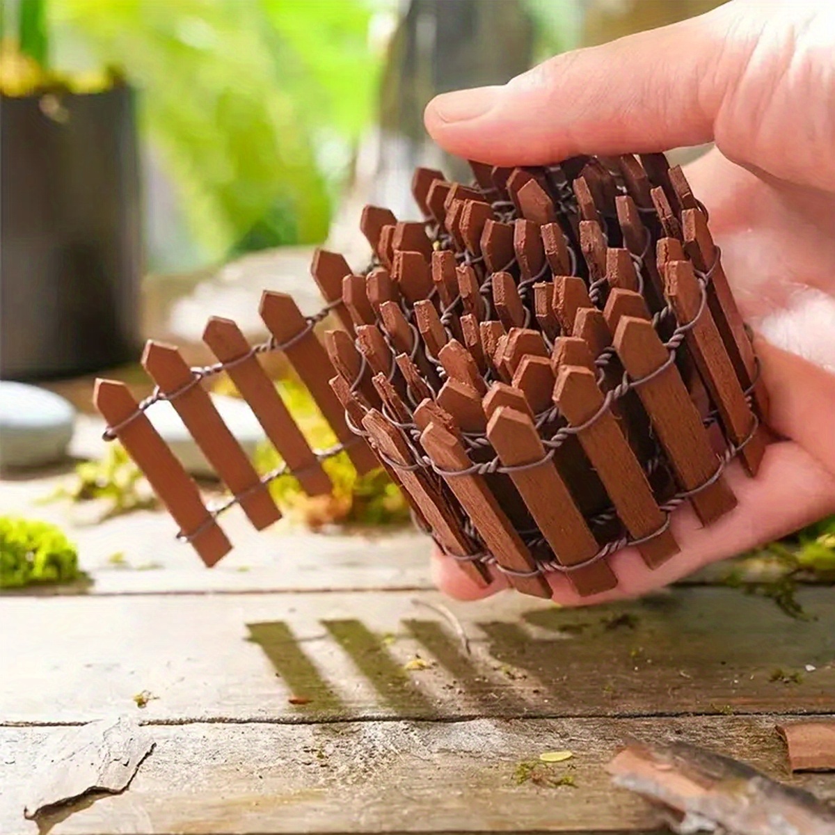 90cm Wooden Fence Model for Ga - Board Game Ww2 recension och pris