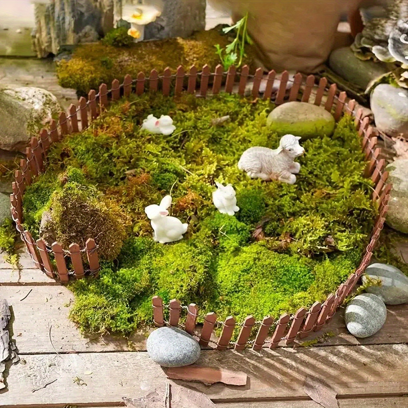 90cm Wooden Fence Model for Ga - Board Game Ww2 recension och pris
