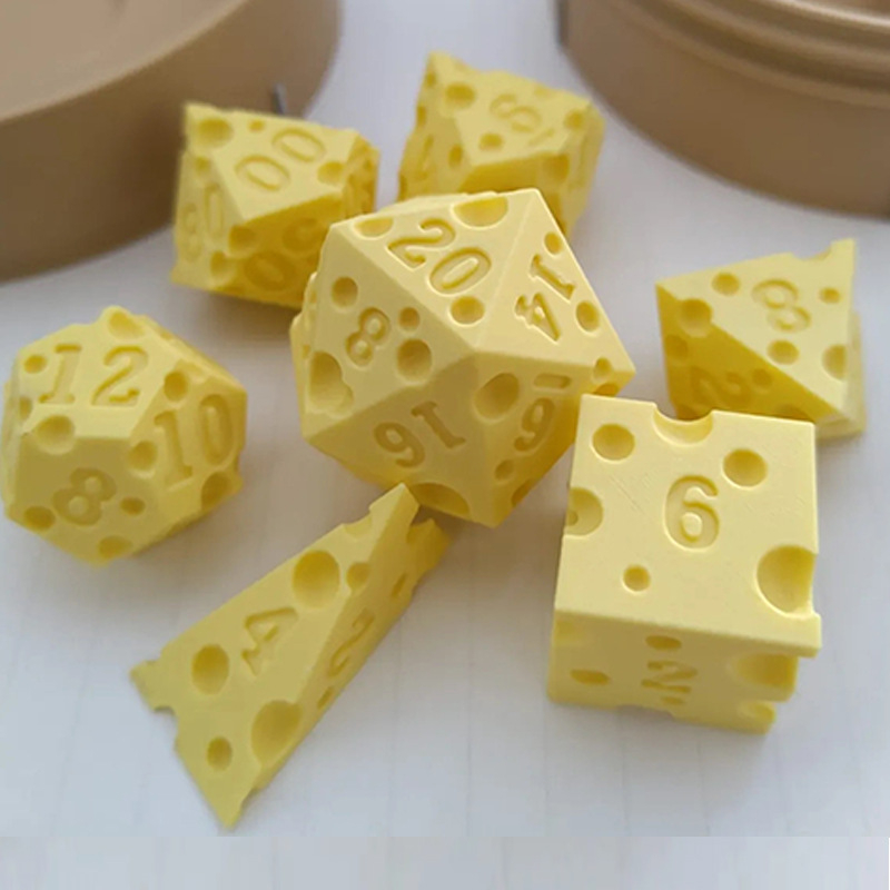Irregular Cheese Dice Box Orna - Board Game Organization recension och pris