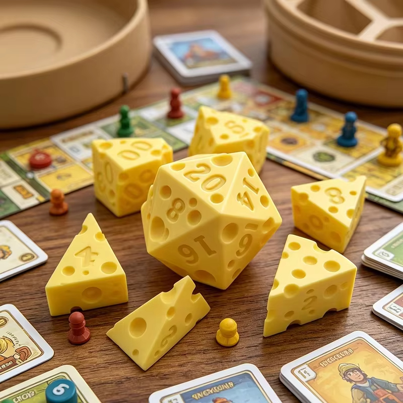Irregular Cheese Dice Box Orna - Board Game Organization recension och pris