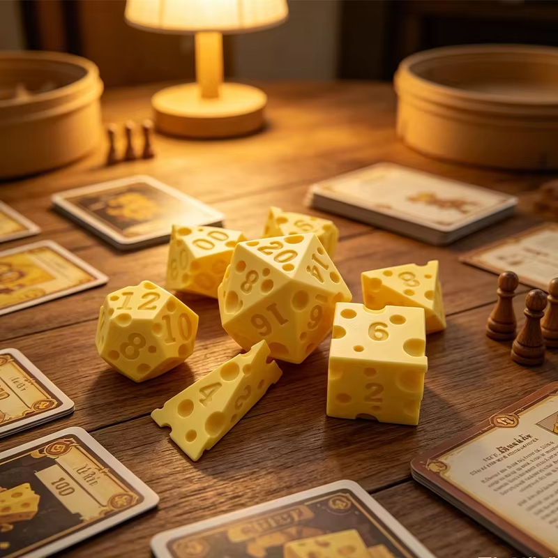 Irregular Cheese Dice Box Orna - Board Game Organization recension och pris