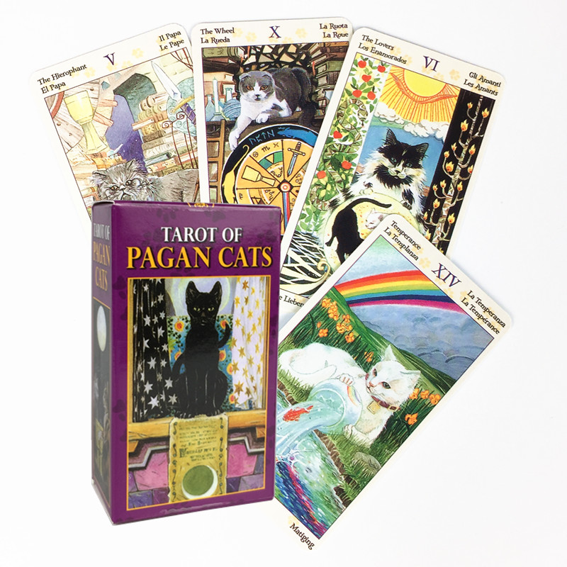 78 Cards Deck Tarot Of Pagan C - Board Game Oracle recension och pris