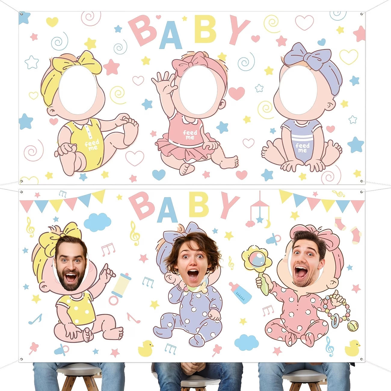 Baby Shower Games Party Photo  - Board Game Who Is It recension och pris