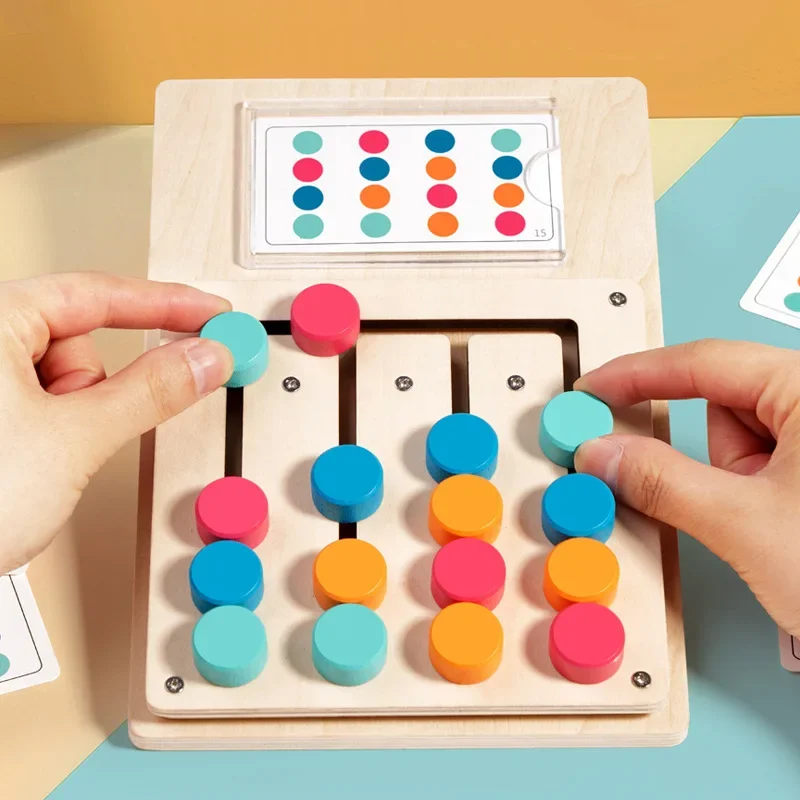 Montessori Wooden Color Shape  - Board Game Design recension och pris