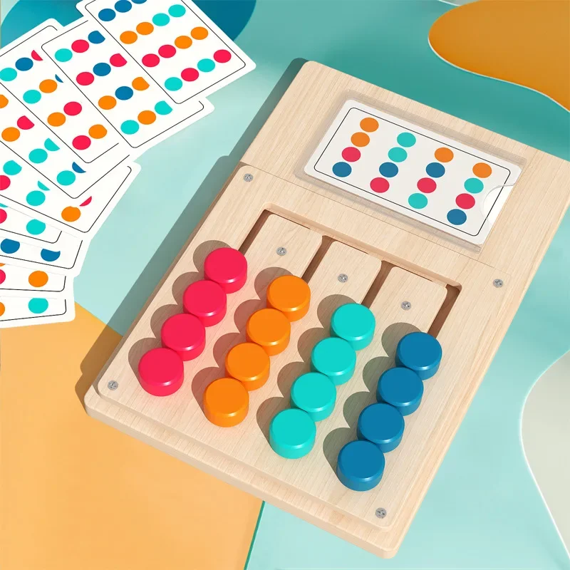 Montessori Wooden Color Shape  - Board Game Design recension och pris