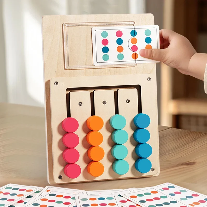 Montessori Wooden Color Shape  - Board Game Design recension och pris