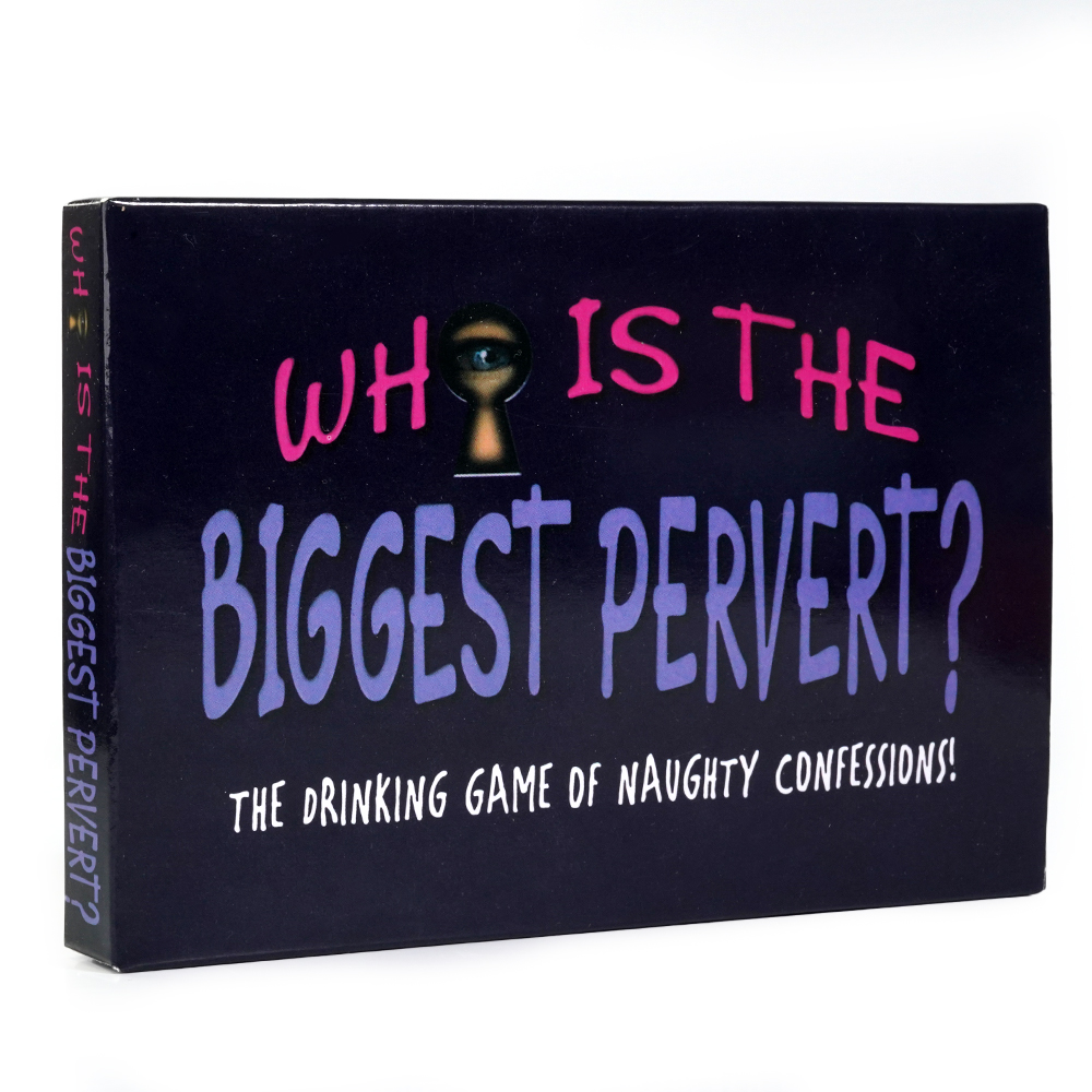 Newest Who Is The Biggest Perv - Board Game Who Is It recension och pris