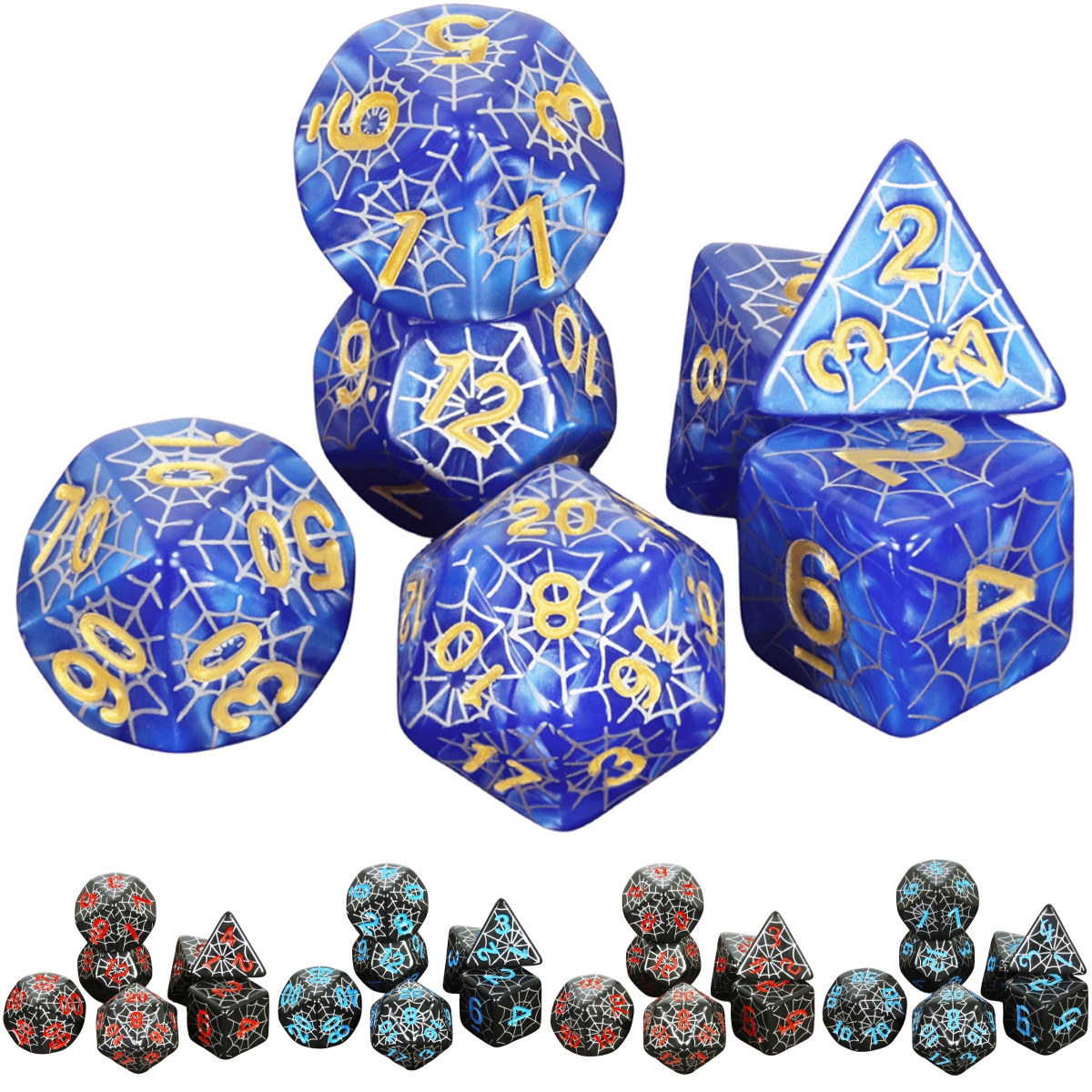 DND Game Dice 7pcs Polyhedral  - Board Game Web recension och pris