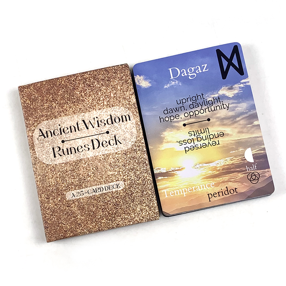 Ancient Wisdom Runes Deck 25 E - Board Game Inspiration recension och pris