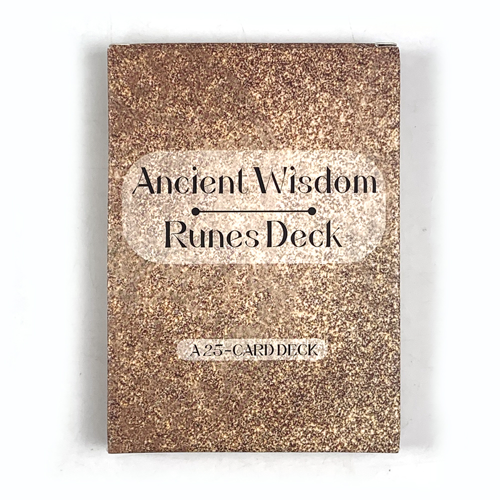 Ancient Wisdom Runes Deck 25 E - Board Game Inspiration recension och pris
