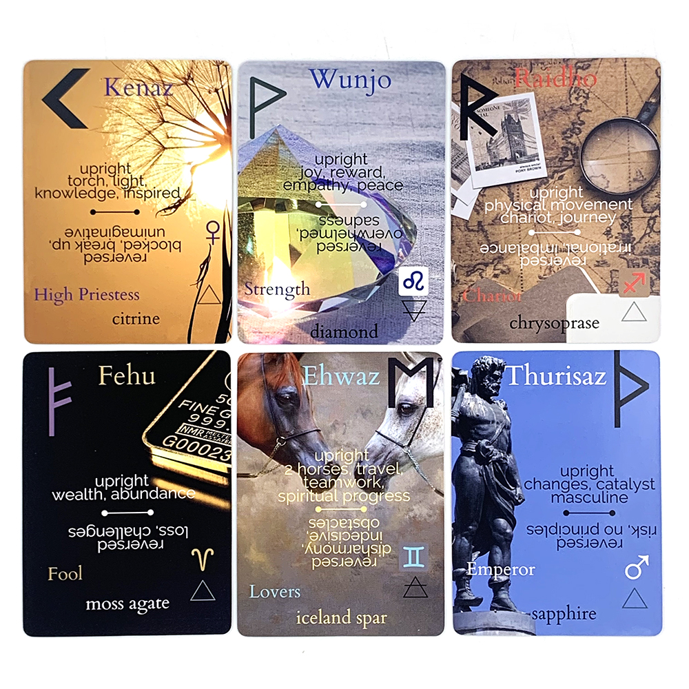 Ancient Wisdom Runes Deck 25 E - Board Game Inspiration recension och pris