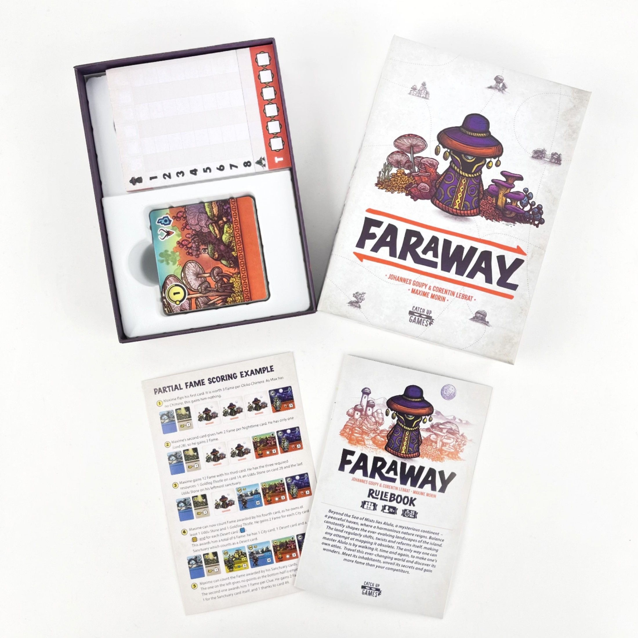 Faraway Board Game 2025 with E - Board Game Night recension och pris