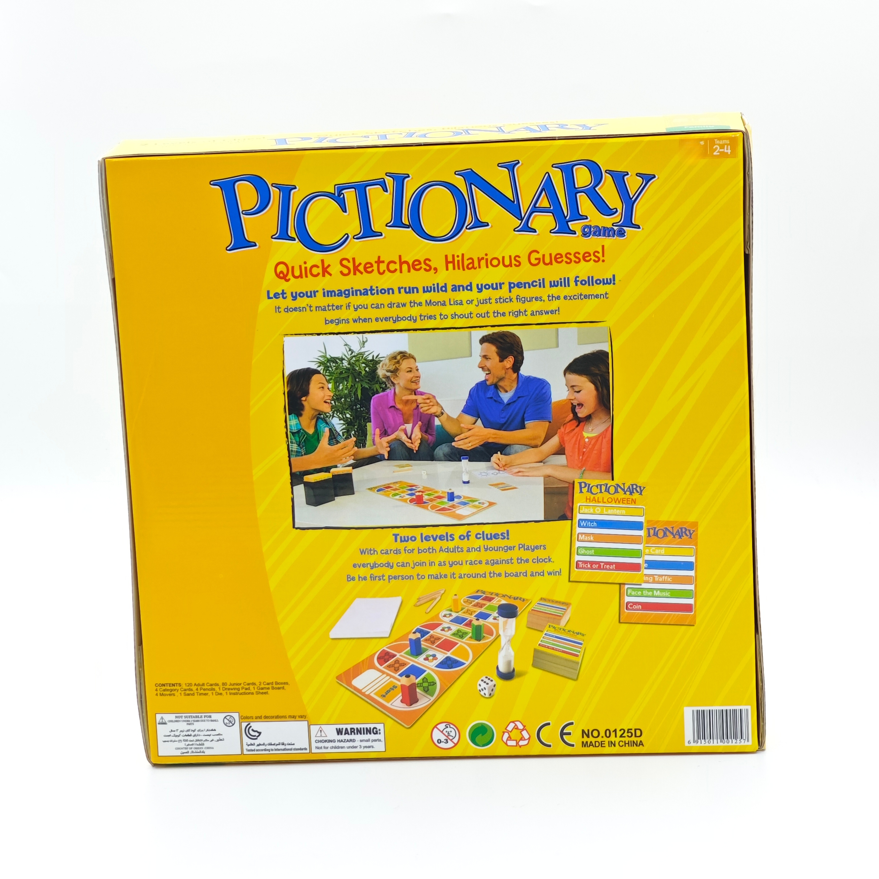 Pictionary is a board game inv - Board Game Quick recension och pris