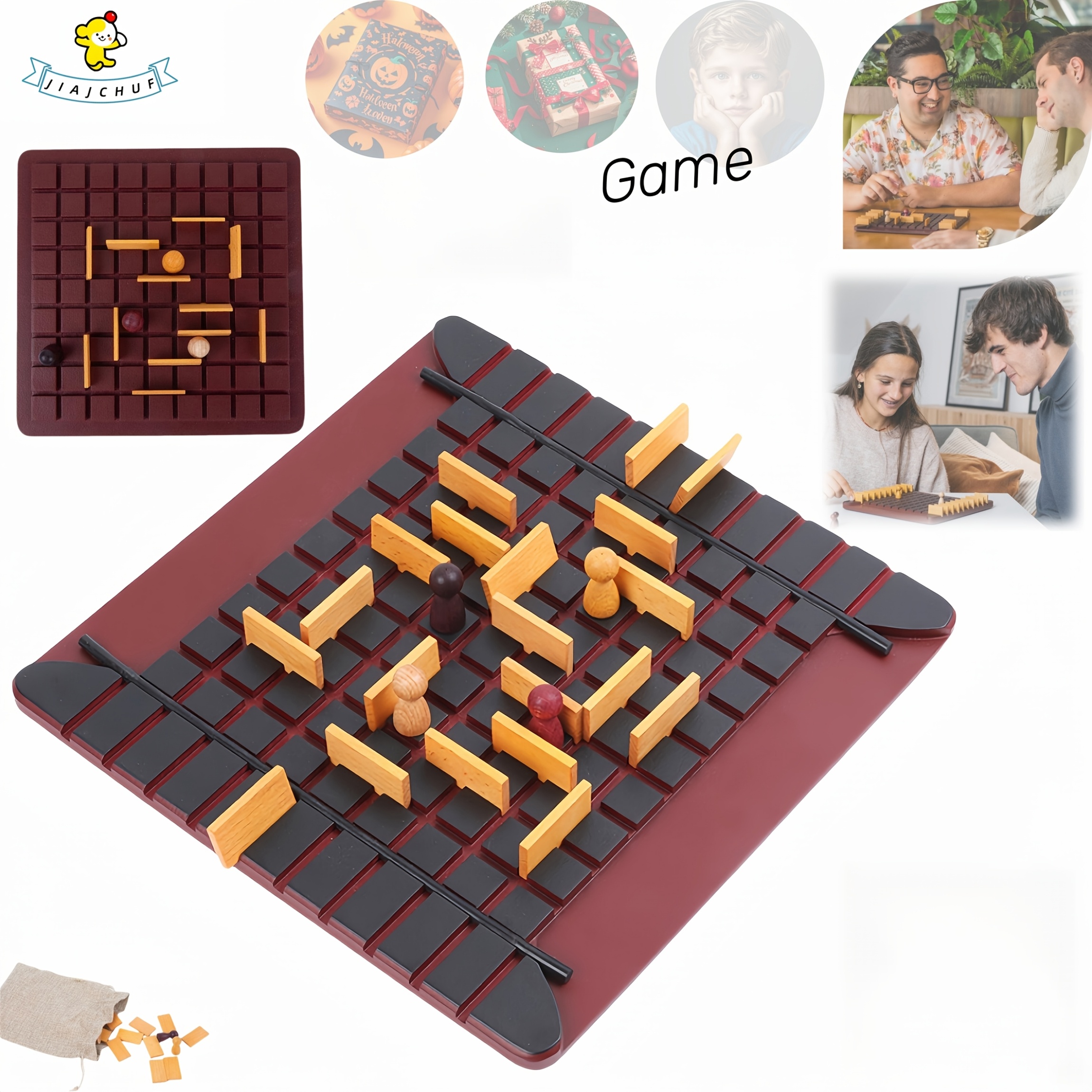 1pc Deluxe Edition Quoridor St - Board Game Quoridor recension och pris