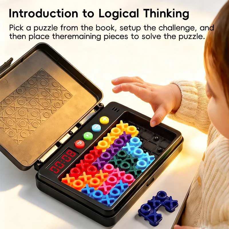 KNYYSECQ Smart XO Puzzle Child - Board Game Enthusiast recension och pris