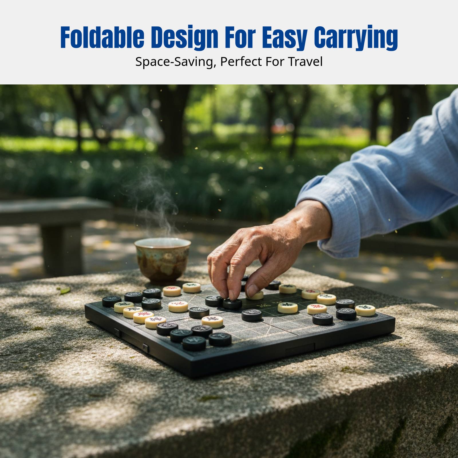 Foldable Chess Set, Multi-Game - Board Game For Kids recension och pris