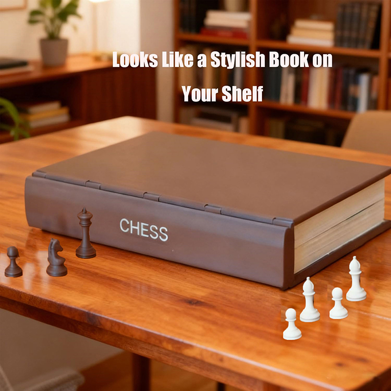Chess Set 3D Printed Book Fold - Board Game Organization recension och pris