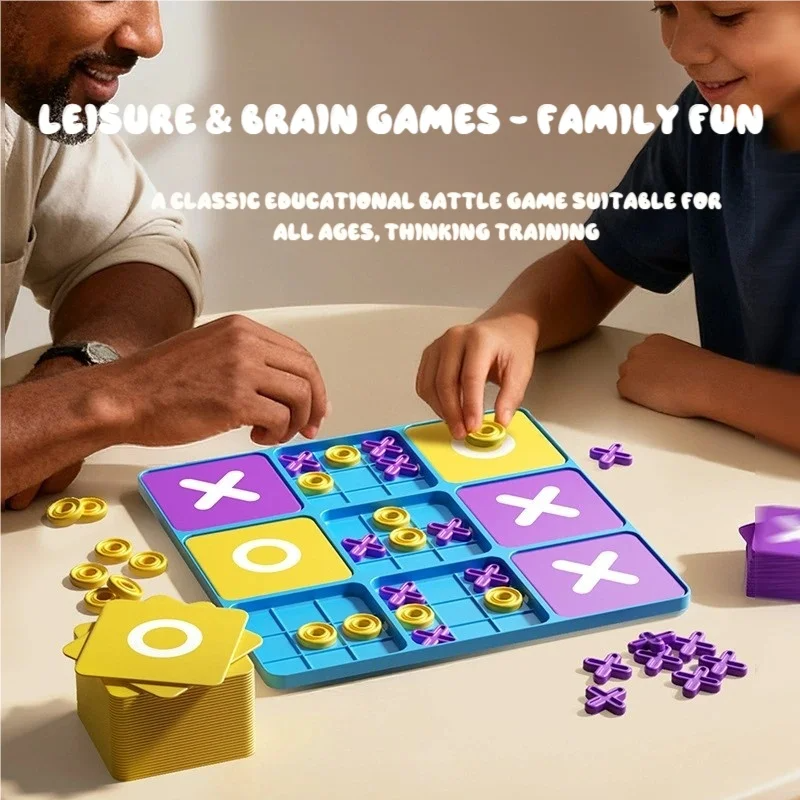 New Tic-Tac-Toe Board Game | K - Board Game For Kids recension och pris