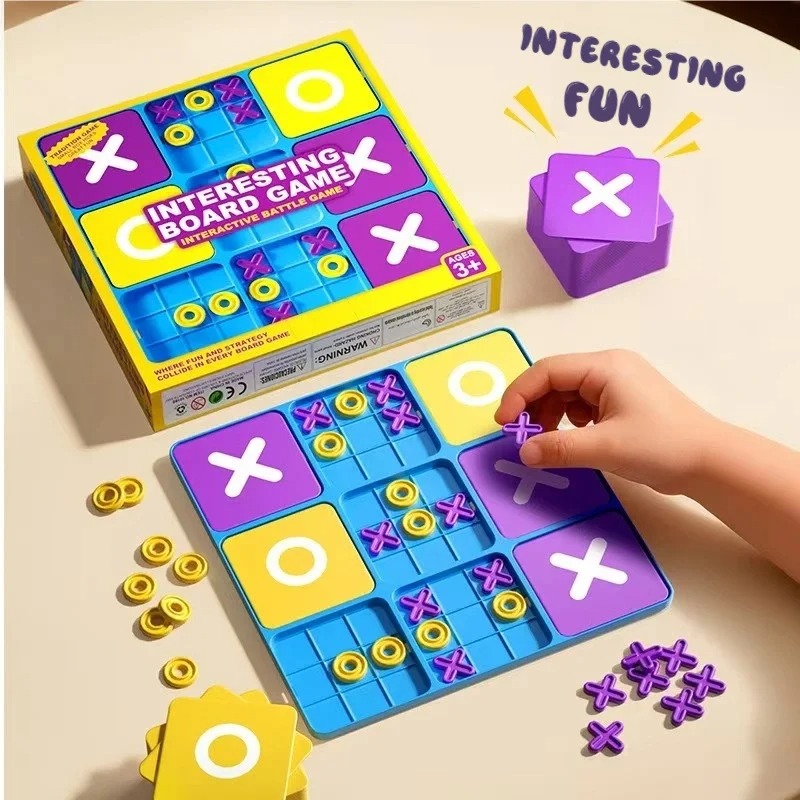 New Tic-Tac-Toe Board Game | K - Board Game For Kids recension och pris