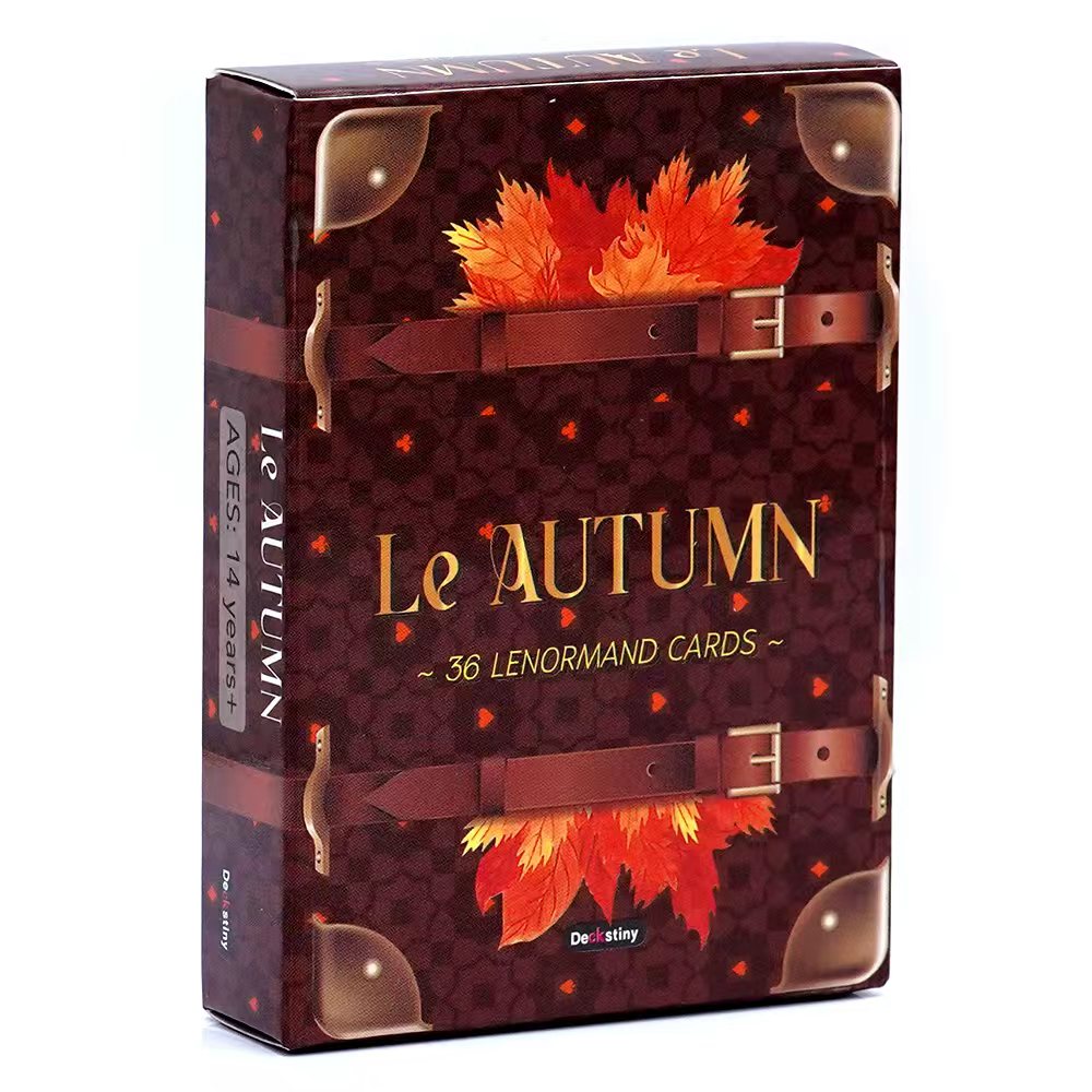 Lenormand Tarot Deck Le Autumn - Board Game Oracle recension och pris