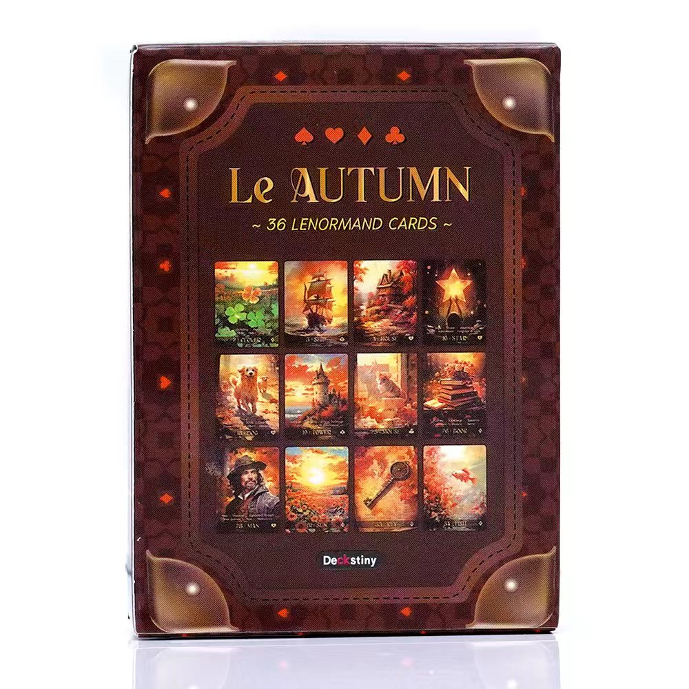 Lenormand Tarot Deck Le Autumn - Board Game Oracle recension och pris