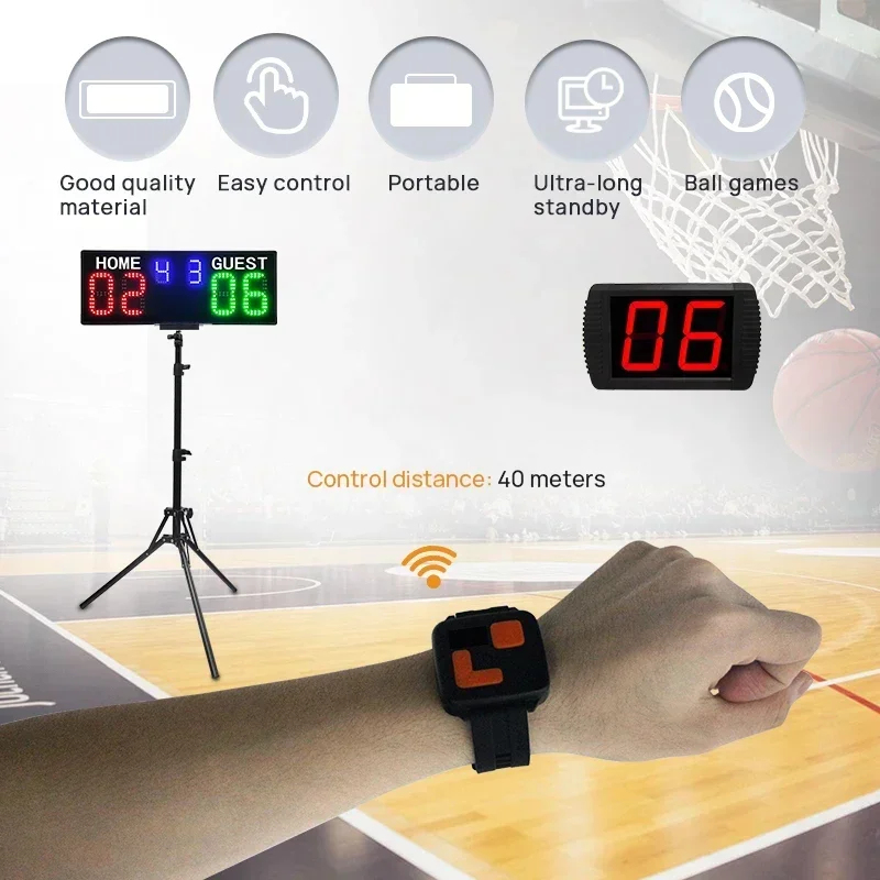Scoreboard Electronic Portable - Board Game Template recension och pris