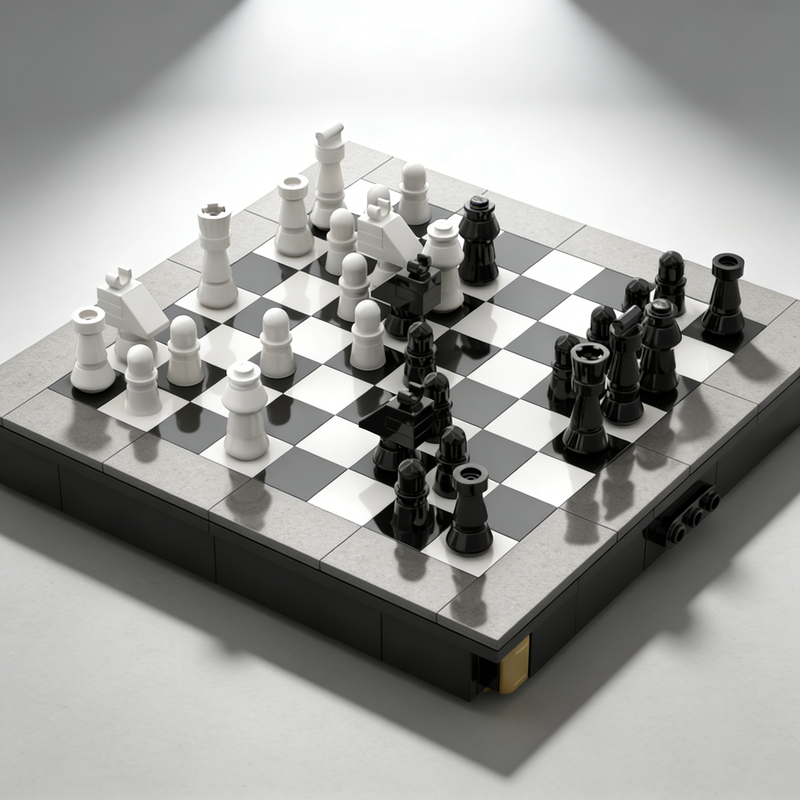 364pcs MOC Mini Chess Games Mo - Board Game Ww2 recension och pris