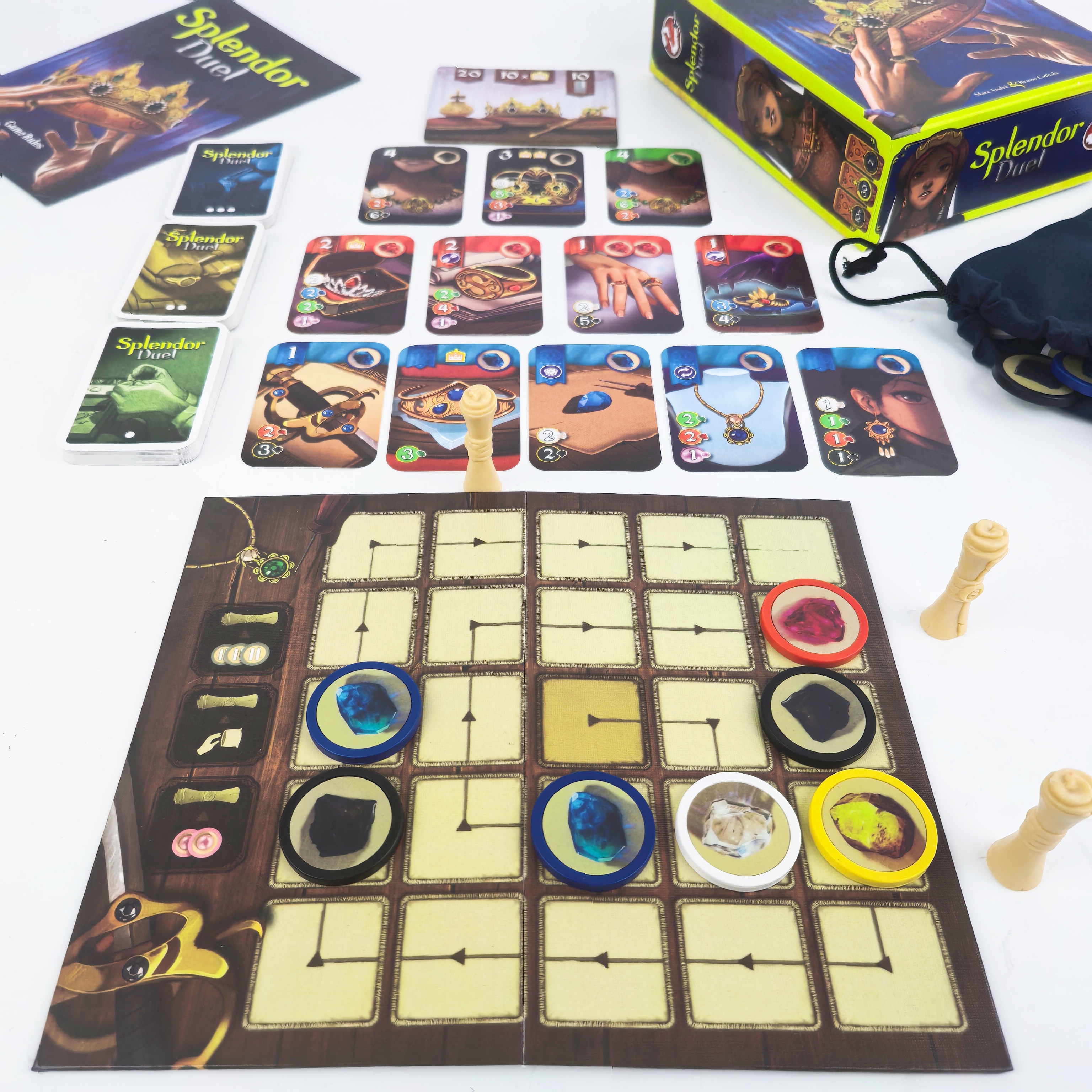 Splendid Gem Duel Strategic Bo - Board Game Night recension och pris