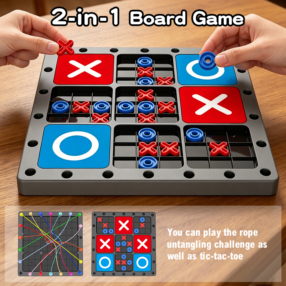 Children 2-in-1 Rope Untanglin - Board Game For Kids recension och pris