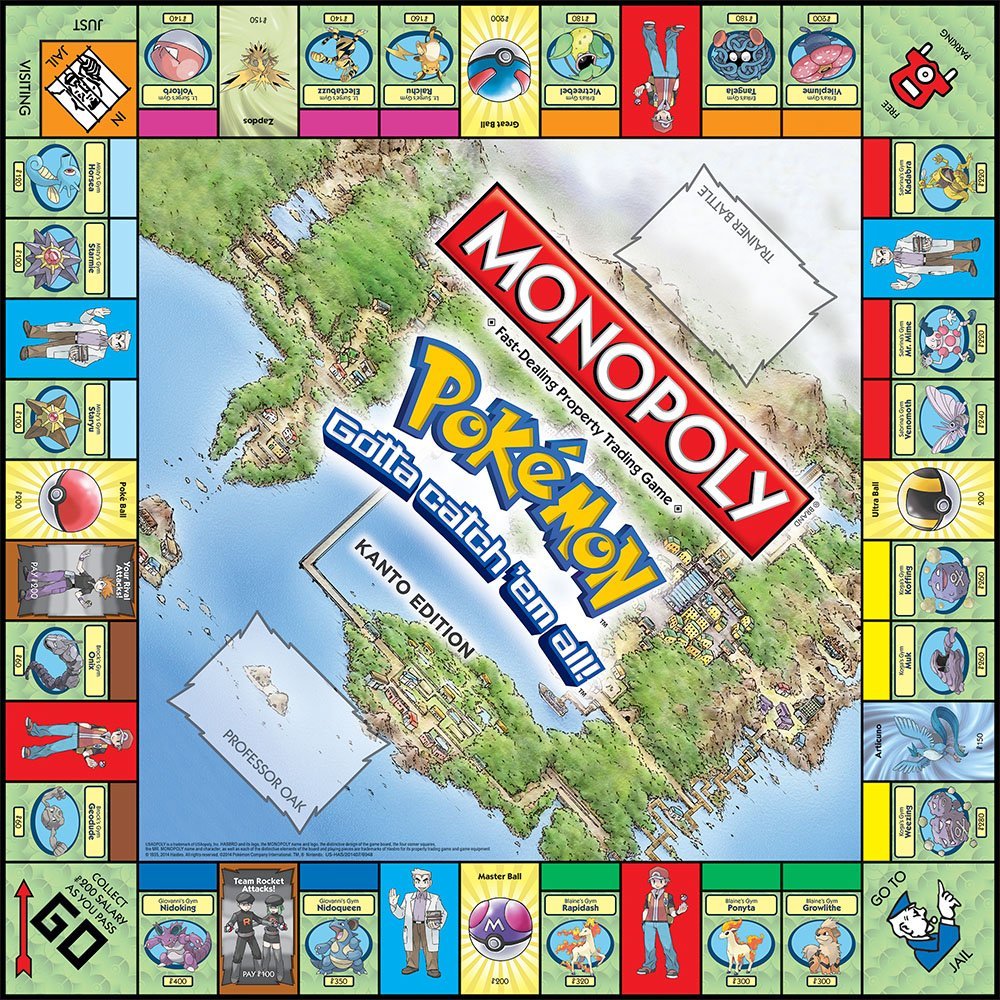 MONOPOLY Pokemon Board Game Ca - Board Game Quoridor recension och pris