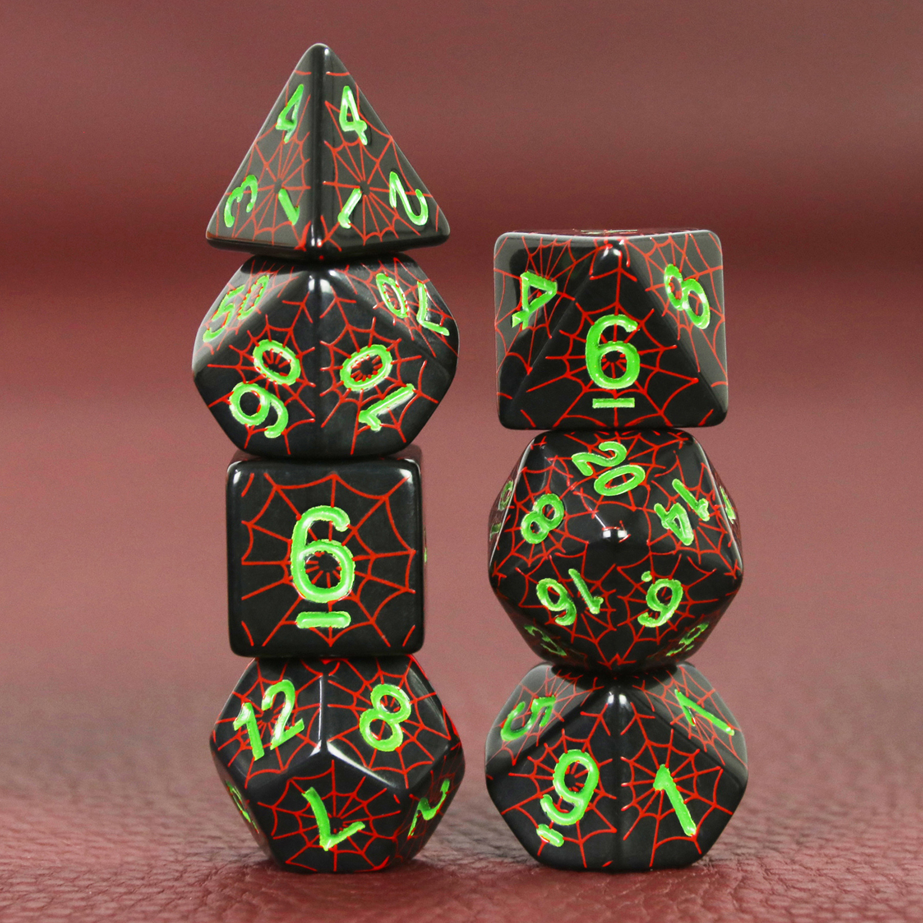 Polyhedral DND Dice Set in Spi - Board Game Web recension och pris