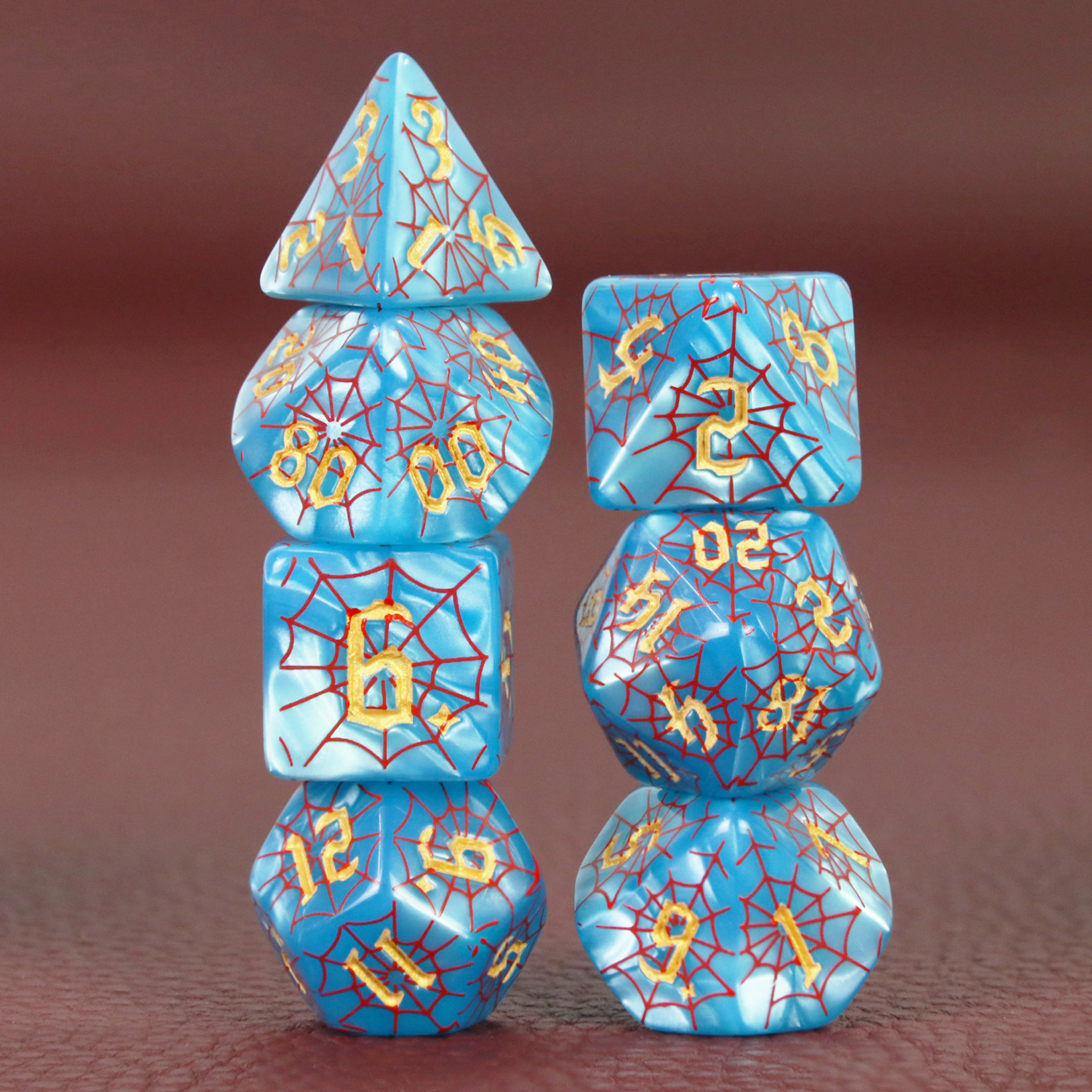 Polyhedral DND Dice Set in Spi - Board Game Web recension och pris