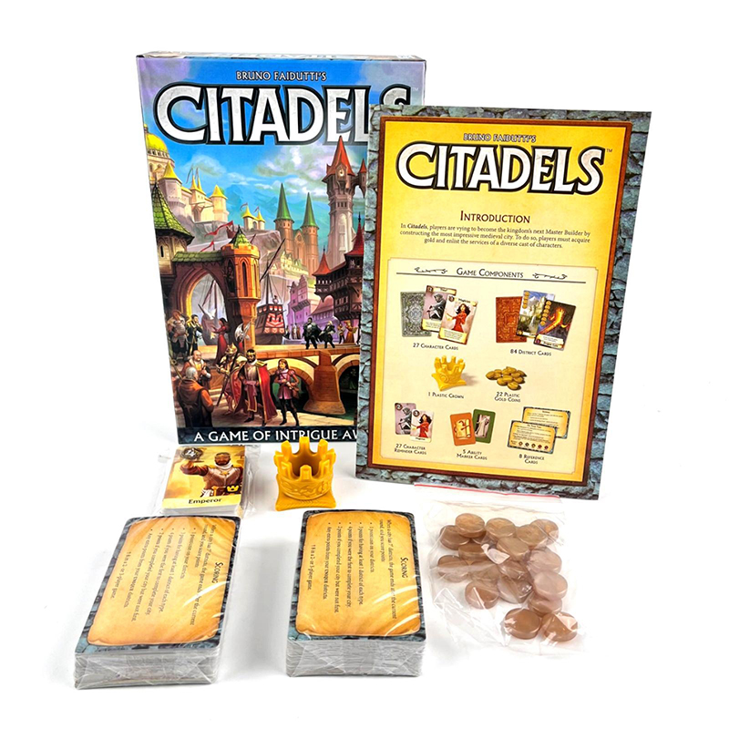 Citadels  Revised Edition Clas - Board Game Catan recension och pris