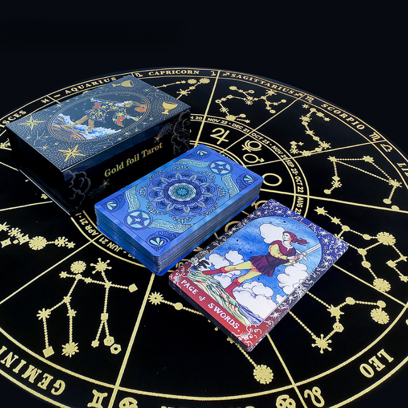 78pcs Blue Fairy Series Tarot  - Board Game Yearbook recension och pris