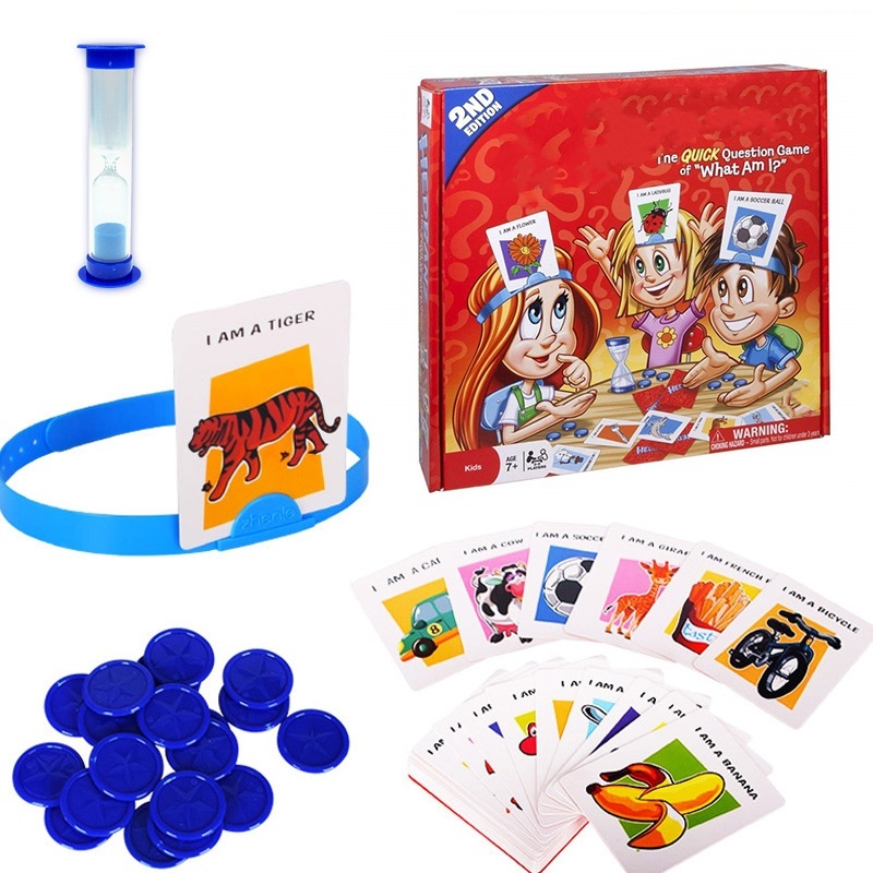 Kids Funny Cards Board Game To - Board Game Who Is It recension och pris