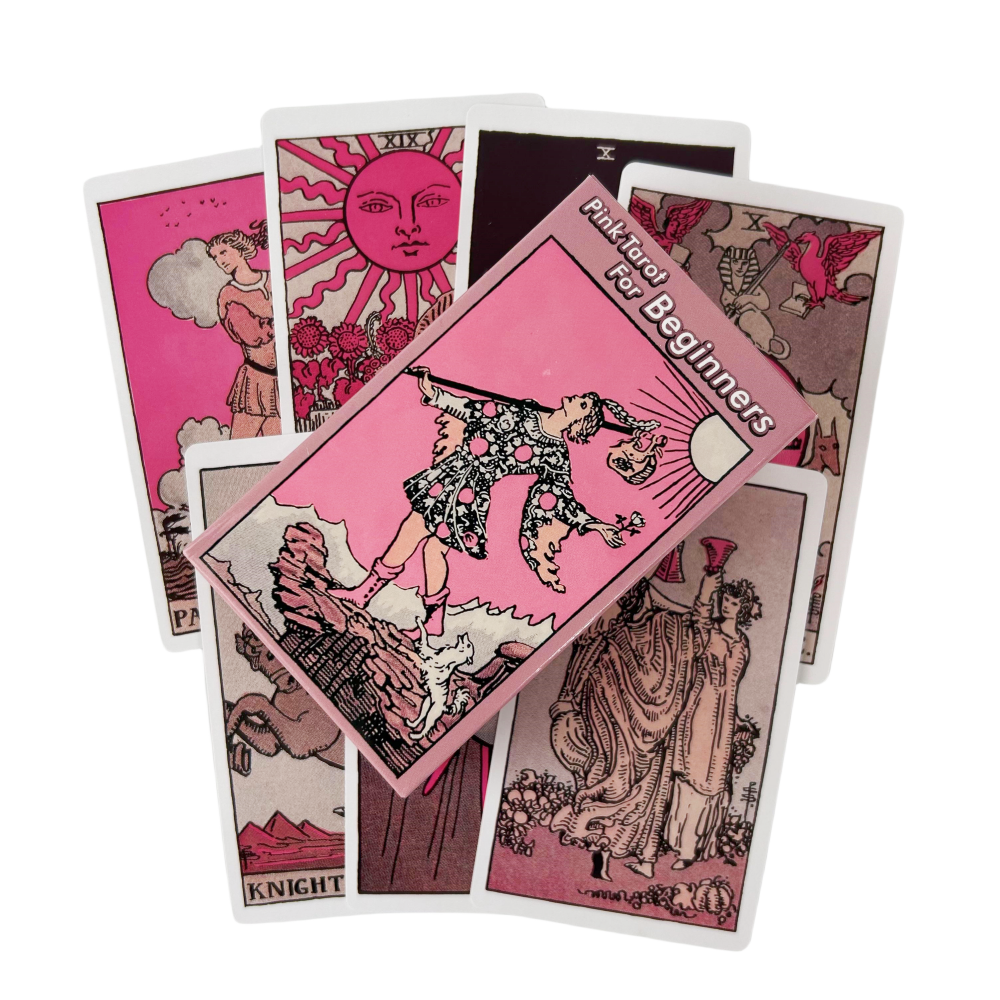 Pink Rider Tarot Cards Game fo - Board Game Template recension och pris