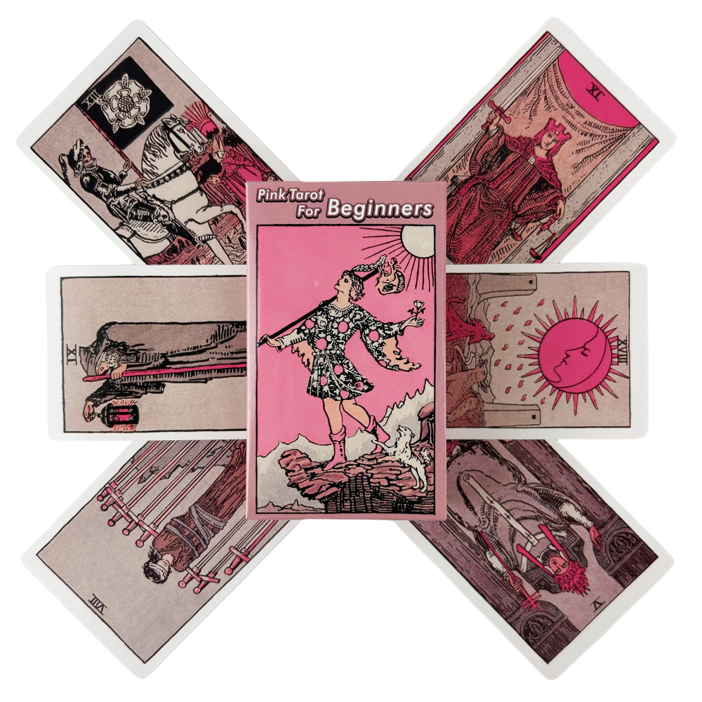 Pink Rider Tarot Cards Game fo - Board Game Template recension och pris